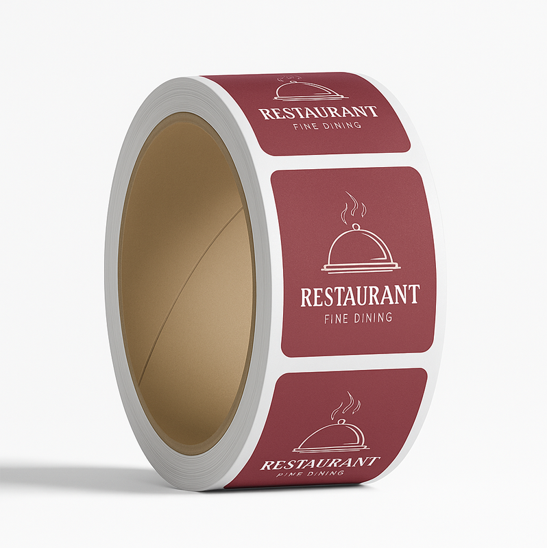Custom Rectangle Food Labels