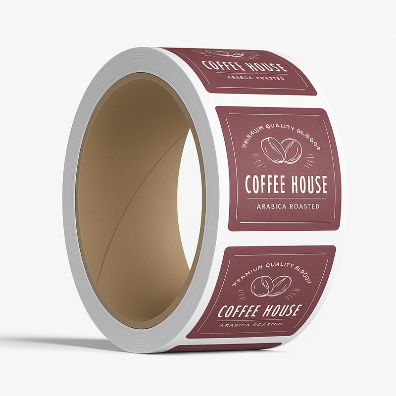 Custom Square Food Labels