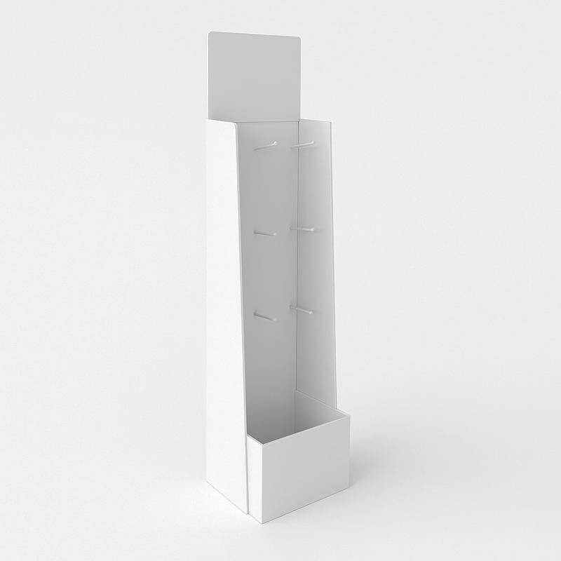 Hook/Peg Floor Display